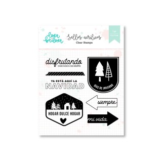 Acrylic stamp set PARCHES