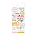 Stickers phrases chipboard ENGLISH NORTHERN ENGLISH