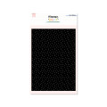 Acrylic stamps set BLACK DOTTED PATTERN