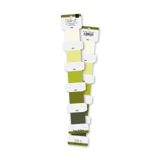 Set embroidery threads GREEN LIMA
