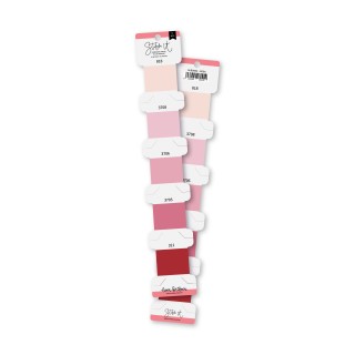Pink embroidery thread set