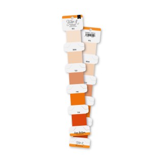 Set hilos de bordar NARANJA