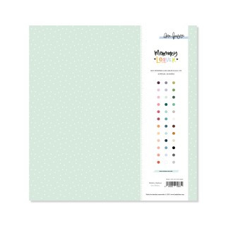 Bloc 36 papeles de 30,5x30,5 cm DOT LOQUER