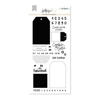 Acrylic stamp set TALLA