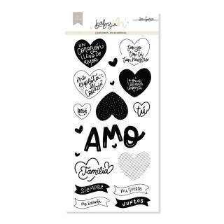 AMO Acrylic Stamp Set