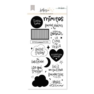 Acrylic Stamp Set SWEET DREAMS