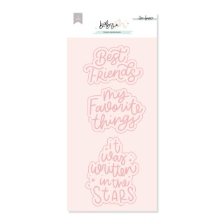 English Patches die-cut