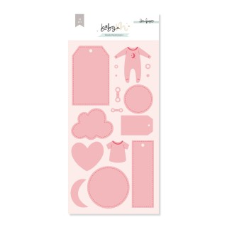 BABY M LABELS die cutter