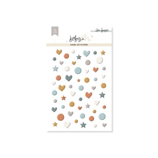 Enamel dots azul BABY M