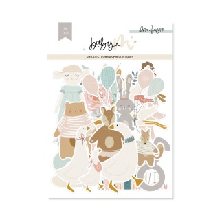 Die cuts ilustraciones BABY M
