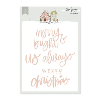 Troquel MERRY AND BRIGHT