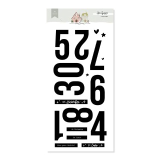 Acrylic stamp set DIARIO XL