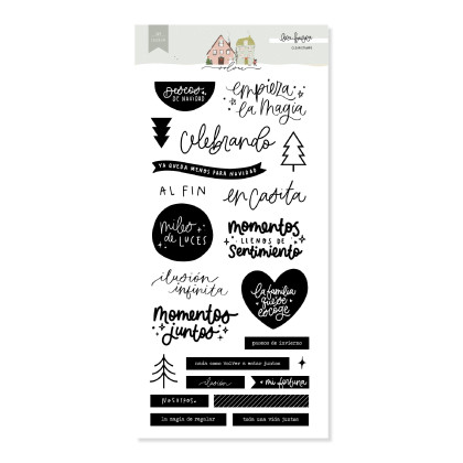 Packaging Acrylic Stamps Value Pack by Lora Bailora