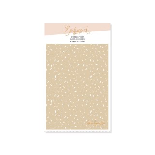 Embossing folder 6 "x 8.25" PÉTALOS
