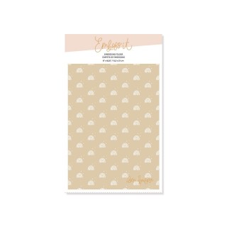 Embossing folder 6 "x 8.25" ARCOIRIS