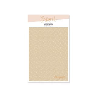 Embossing folder 6 "x 8.25" PUNTITOS