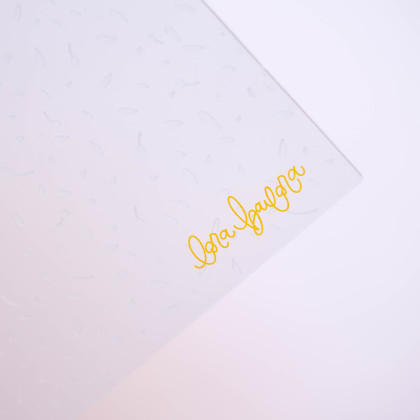 Carpeta de embossing 6"x 8,25" PÉTALOS