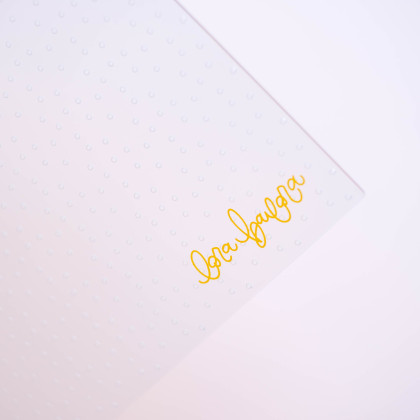 Carpeta de embossing 6"x 8,25" PUNTITOS
