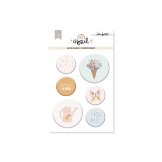 Badges A NEW APRIL