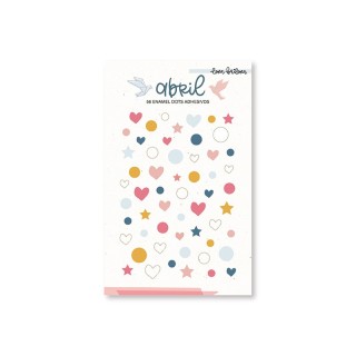 Enamel dots ABRIL