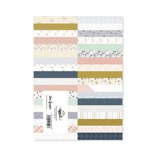Paper pad 38 papeles estampados a una cara 15,2x20,3 cm UN NUEVO ABRIL