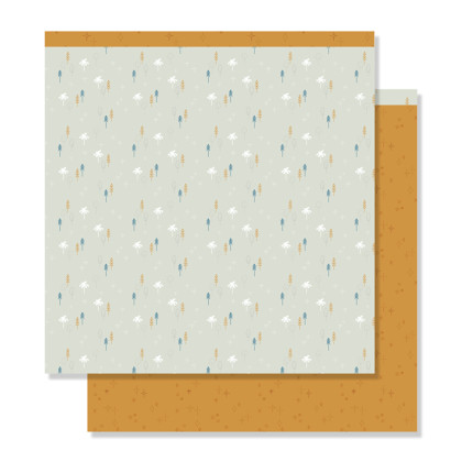 Kit of 12 double-sided printed papers 30.5x30.5 cm HELLO