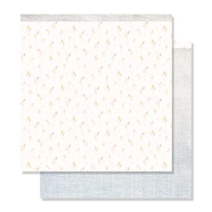 Kit of 12 double-sided printed papers 30.5x30.5 cm HELLO