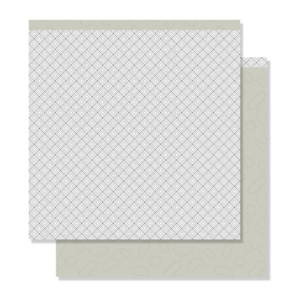 Kit of 12 double-sided printed papers 30.5x30.5 cm HELLO