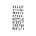 Acrylic stamp 11x21 cm Alphabet L Lala Land