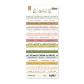 LALA LAND phrases stickers