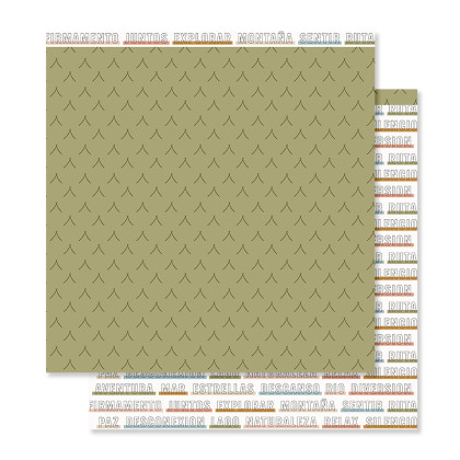 Kit de 12 papeles estampados a doble cara 30,5x30,5 cm PERSEIDAS