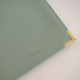Leather album 6x8" wide spine MAPAMUNDI SALVIA