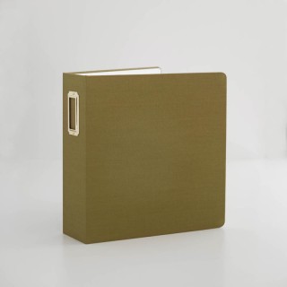 Cloth album 6x8" wide spine KHAKI