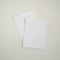 Pack of 50 plain 3x4" cards