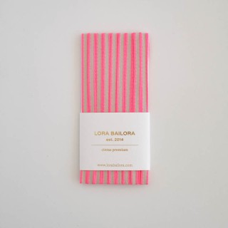 Cinta ribete neón rosa 5m