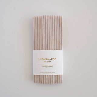 Sand corduroy tape 2m - Thickness 40 mm