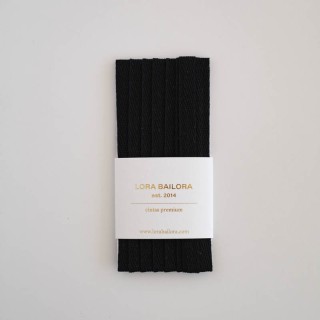 Cinta espiga negro 2,5m