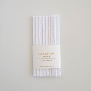 Cinta espiga blanco 2,5m