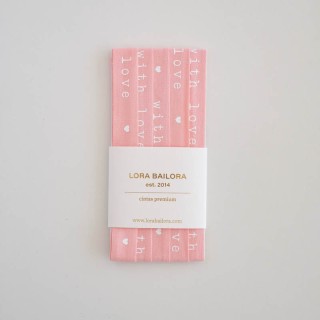 With love ribbon 2,5 m - Thickness 15mm
