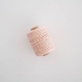 Cotton lurex cord pink 50m
