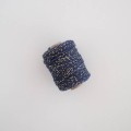 Navy blue lurex cotton cord 50m