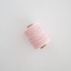 Pink cotton cord 50m