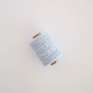 Baby blue cotton cord 50m