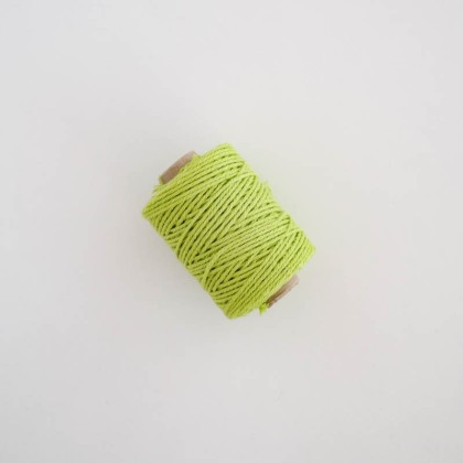 Cotton cord pistachio 50m