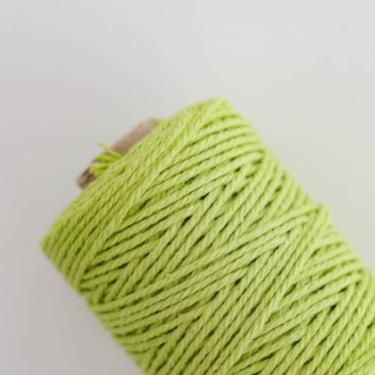 Cotton cord pistachio 50m