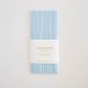 Baby blue cotton ribbon 5m - Thickness 6mm