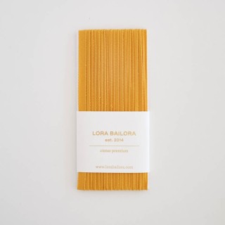 Mustard cotton ribbon 5m - Thickness 6mm
