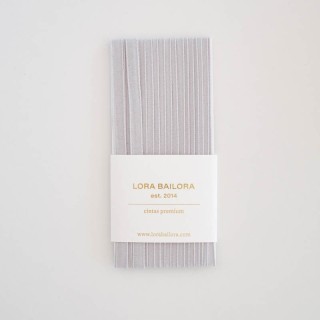 Grey cotton tape 5m - Thickness 6mm