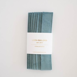 Emerald velvet ribbon 2,5 m - Thickness 25mm