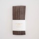 Cinta terciopelo marrón 2,5 m - Grosor 25mm